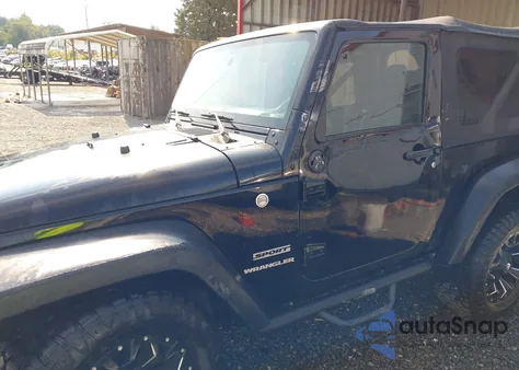 2016 Jeep Wrangler Sport из США, поврежденный, VIN 1C4AJWAGXGL183674